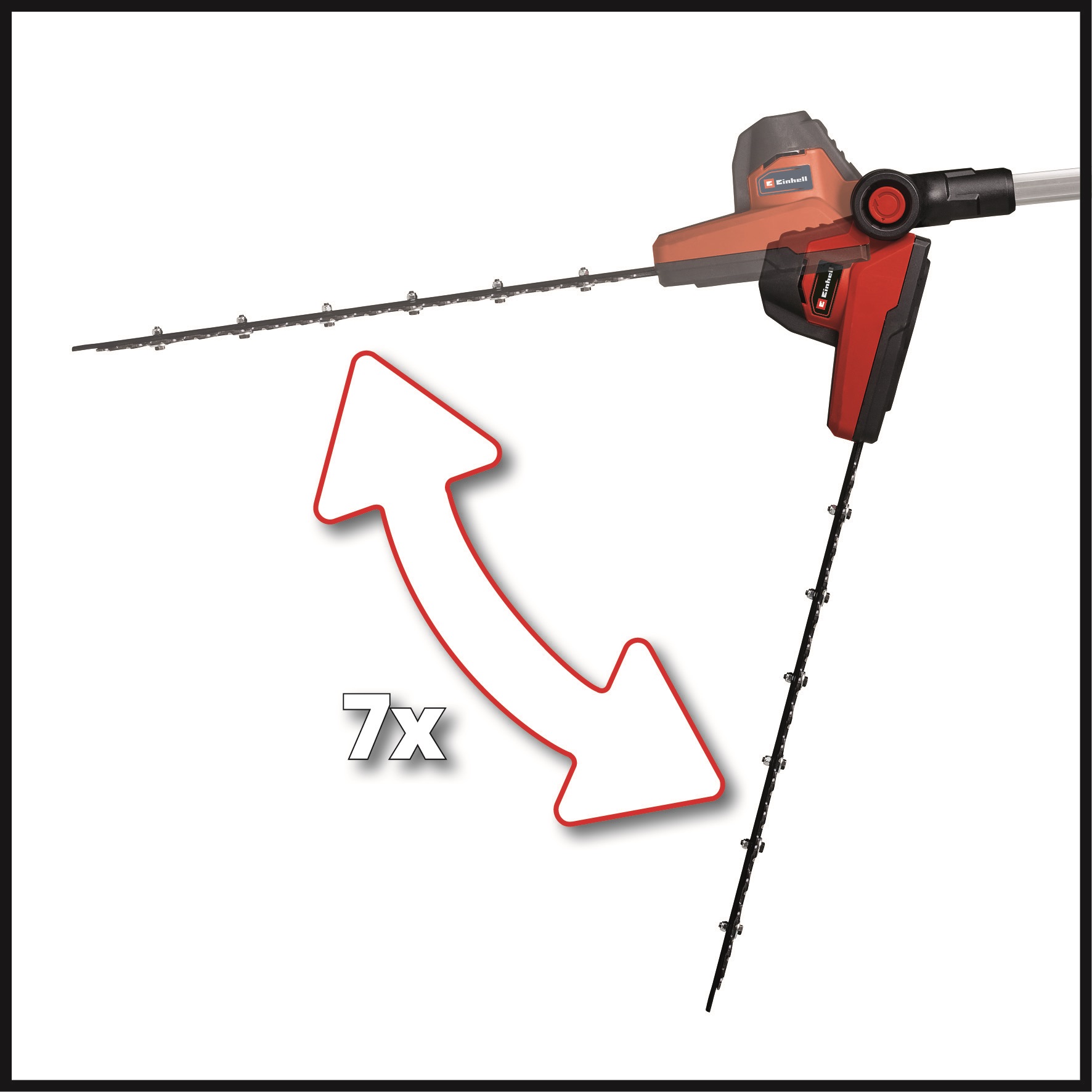 Einhell Akumulatorske škarje za živo mejo GC-HH 18/45 Li T - Solo