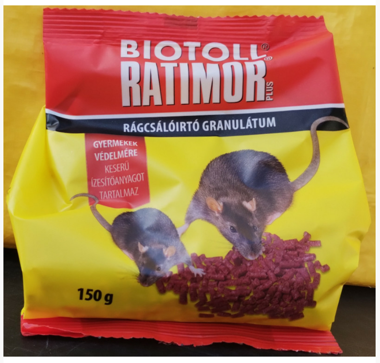 Ratimor plus rodenticidna zrnca rdeča 150 g