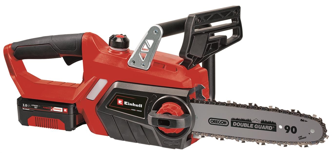Einhell akumulatorska verižna žaga GE-LC 18/25 Li Kit (1x3,0Ah+hitri polnilnik)