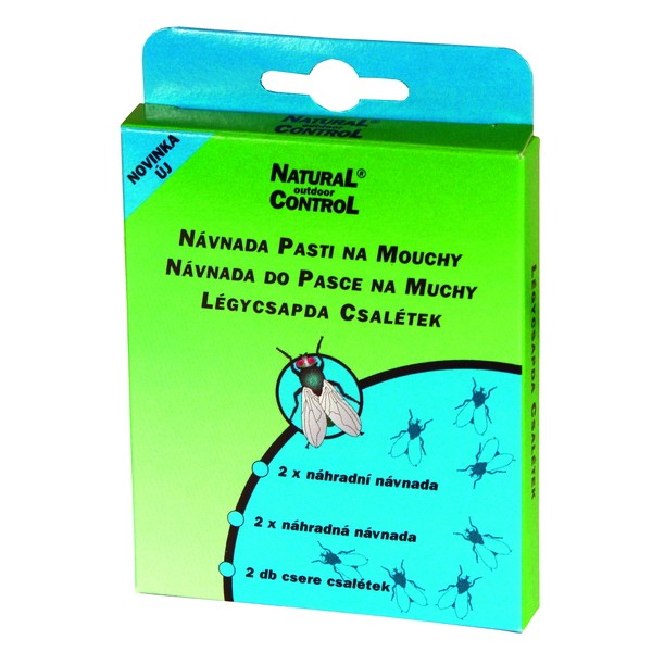 Pasti za muhe Lures Natural Control, 2 kosa/paket