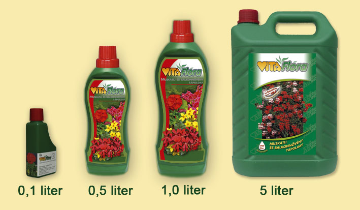Vitaflor hranilna raztopina Muškatni orešček 1l