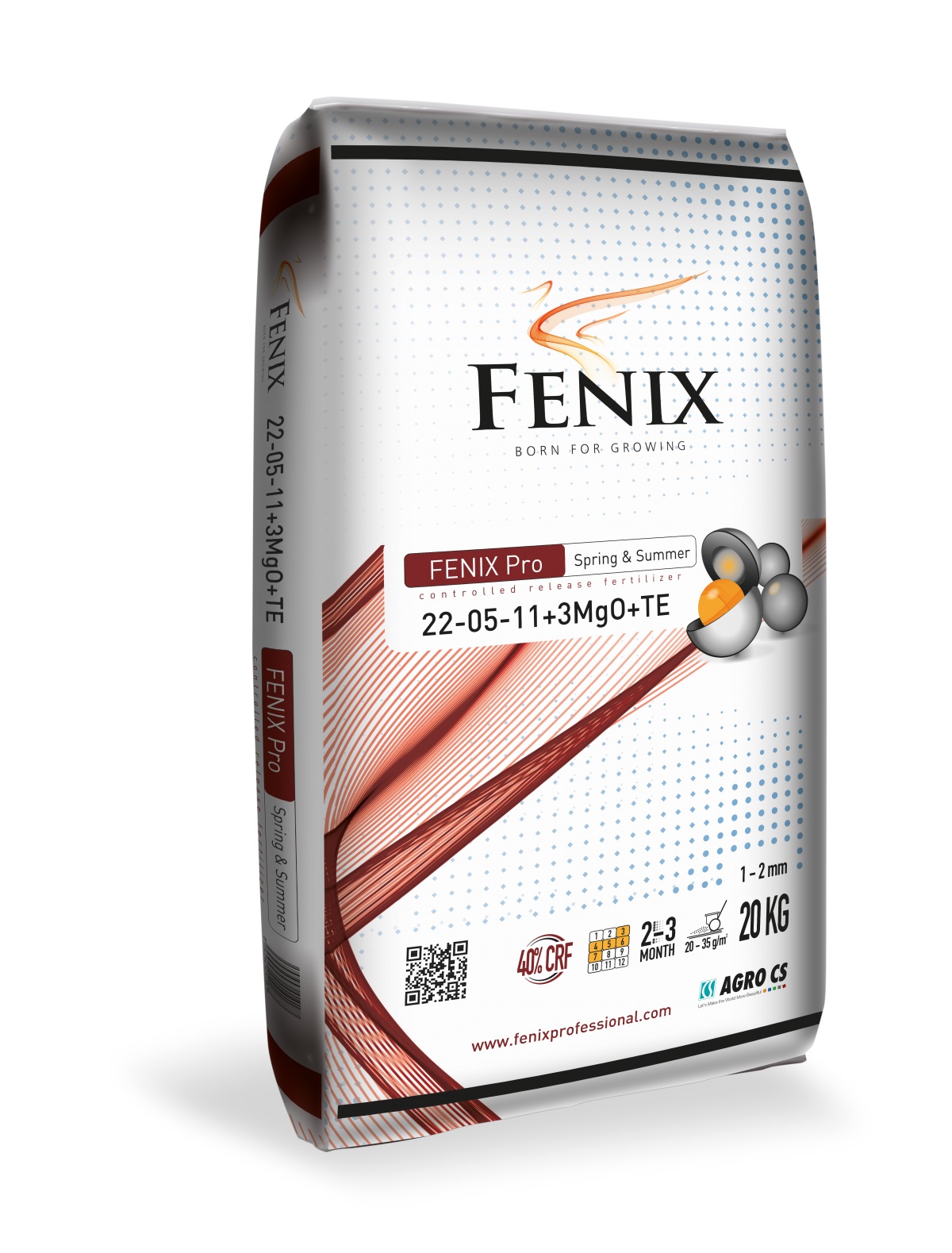 Fenix Pro Spomladansko-poletno gnojilo 22-05-11+3MgO+TE 20 kg