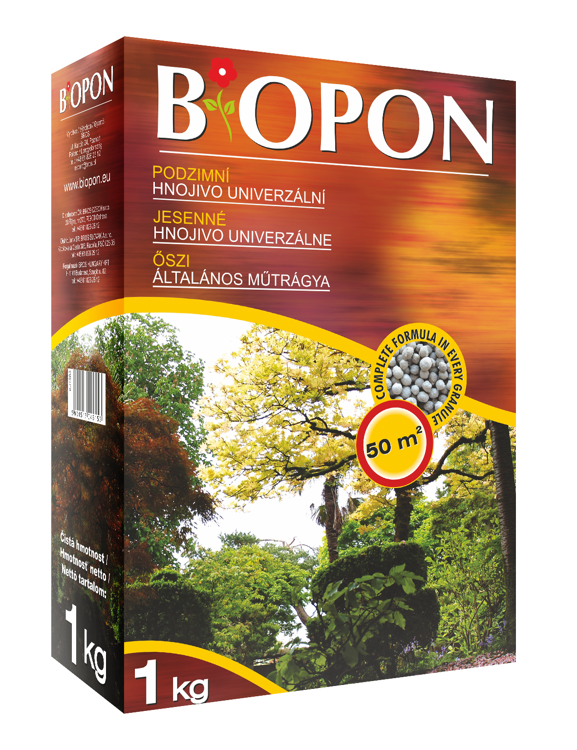 Biopon jesensko splošno gnojilo 1 kg