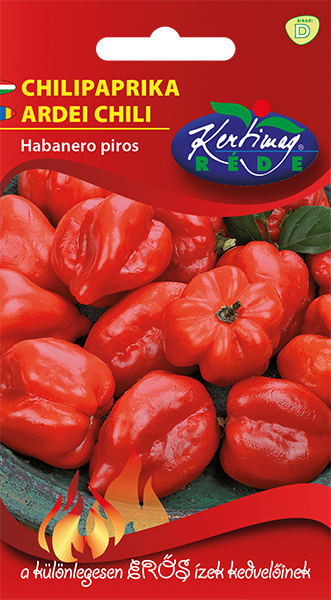 Čili paprika Habanero rdeča 20 semen