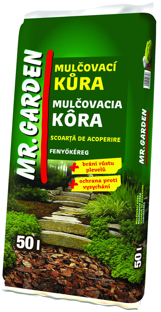 Borov mulč Mr. Garden naravni 50 l