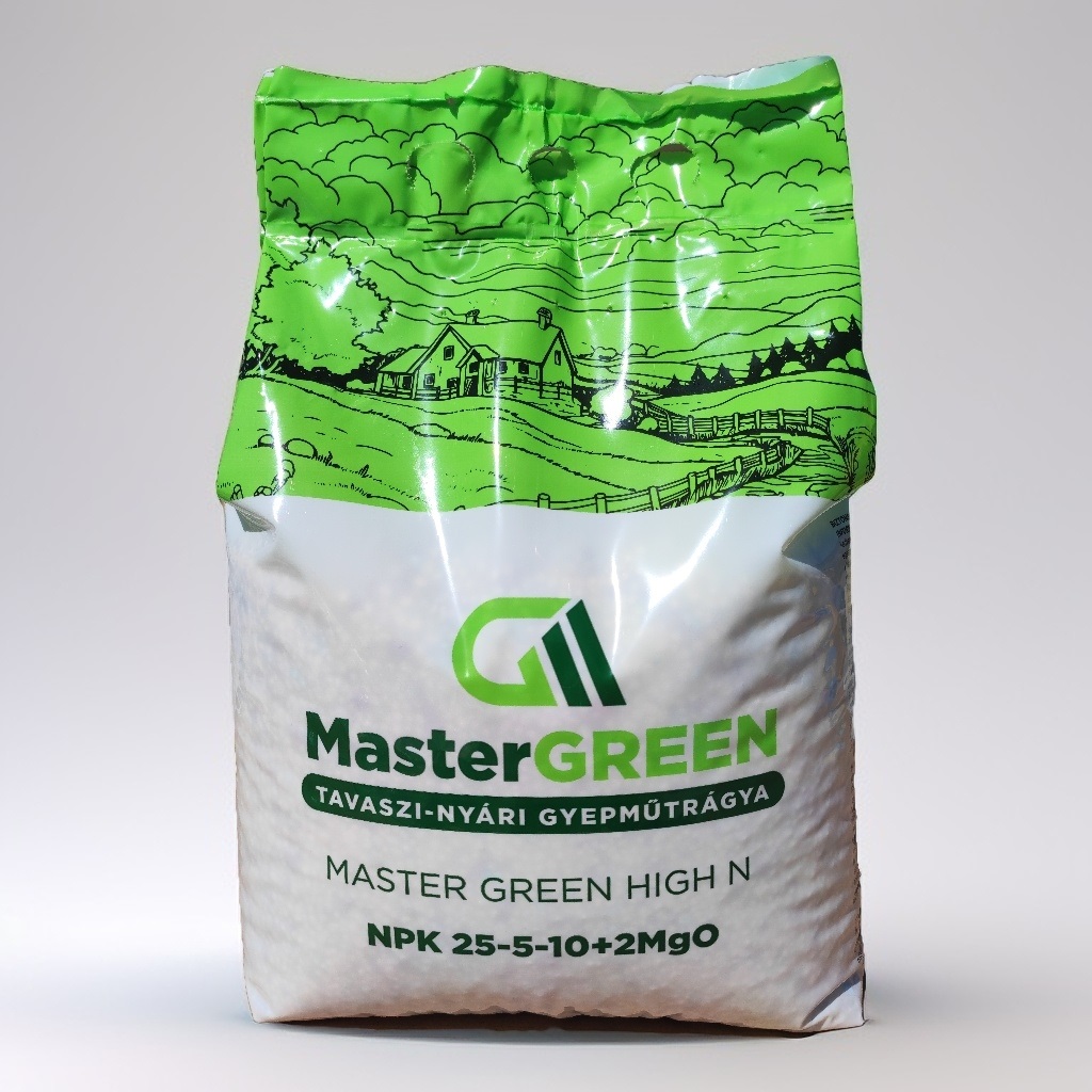 Master Green High N gyeptrágya (25-5-10+2MgO) 5 kg