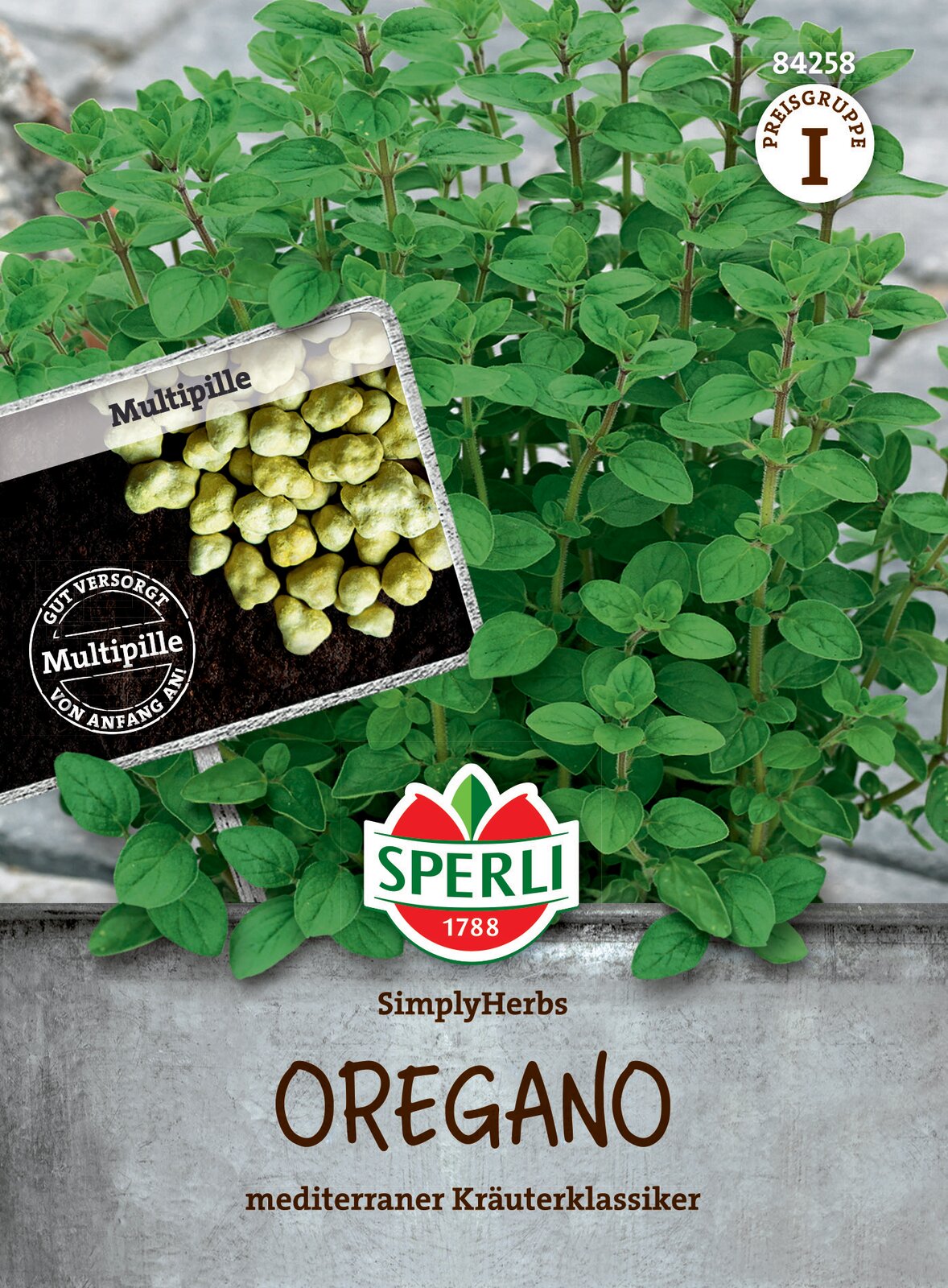 Oregano Trio posušena semena Simply Herbs 15 semen Sperli