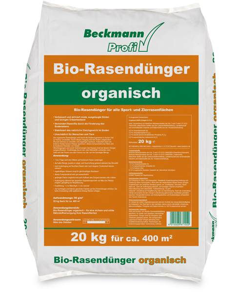Beckmannov organski bioplin 9+3+6 + 60 % vsebnost organskih snovi 20 kg