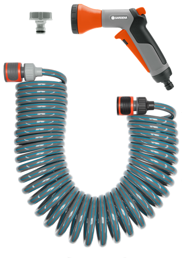 Vrtnarjenje v mestu Komplet spiralnih cevi 10 m