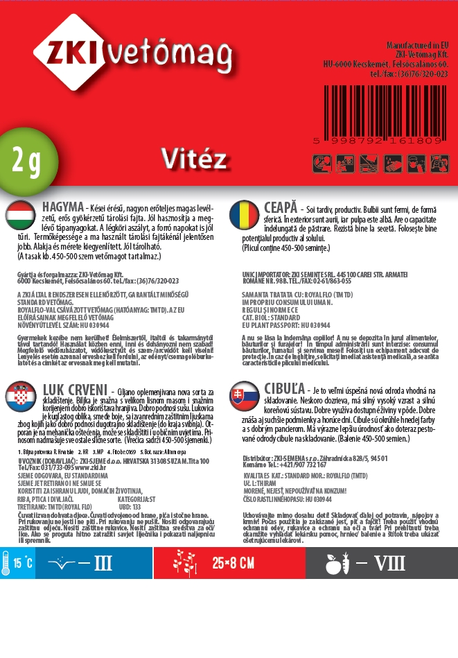Čebula Vitéz 2g ZKI
