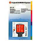 Transition hose element, in blister cardboard