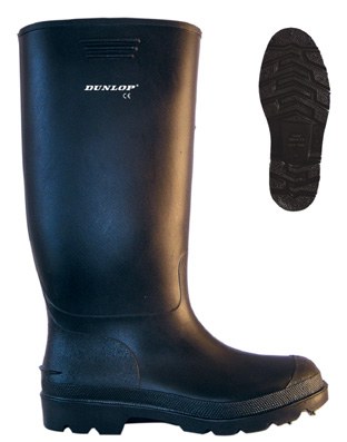 Gumijasti škornji Dunlop Pricemastor Black 44