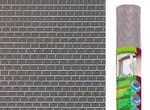 Aluminijasta mreža proti komarjem Alunet 1,2x2,5 m (1,4x1,8)